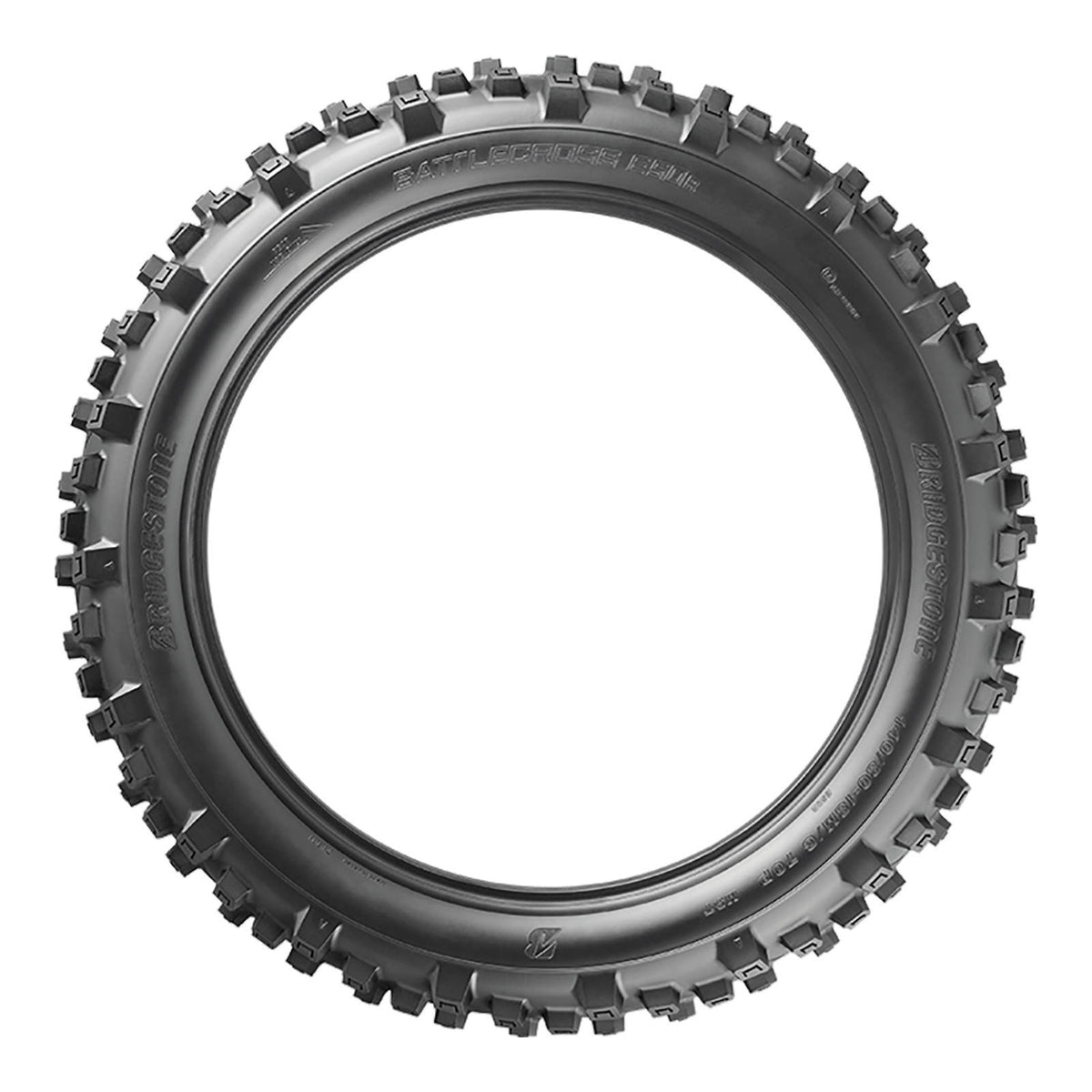 Bridgestone Battlecross E50 120/90x18 Tube Type Rear F.I.M Tyre