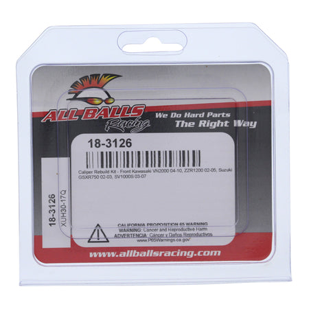 All Balls Racing Calliper Rebuild Kit (18-3126)
