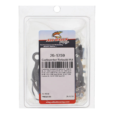 All Balls Racing Carburettor Rebuild Kit (26-1759)