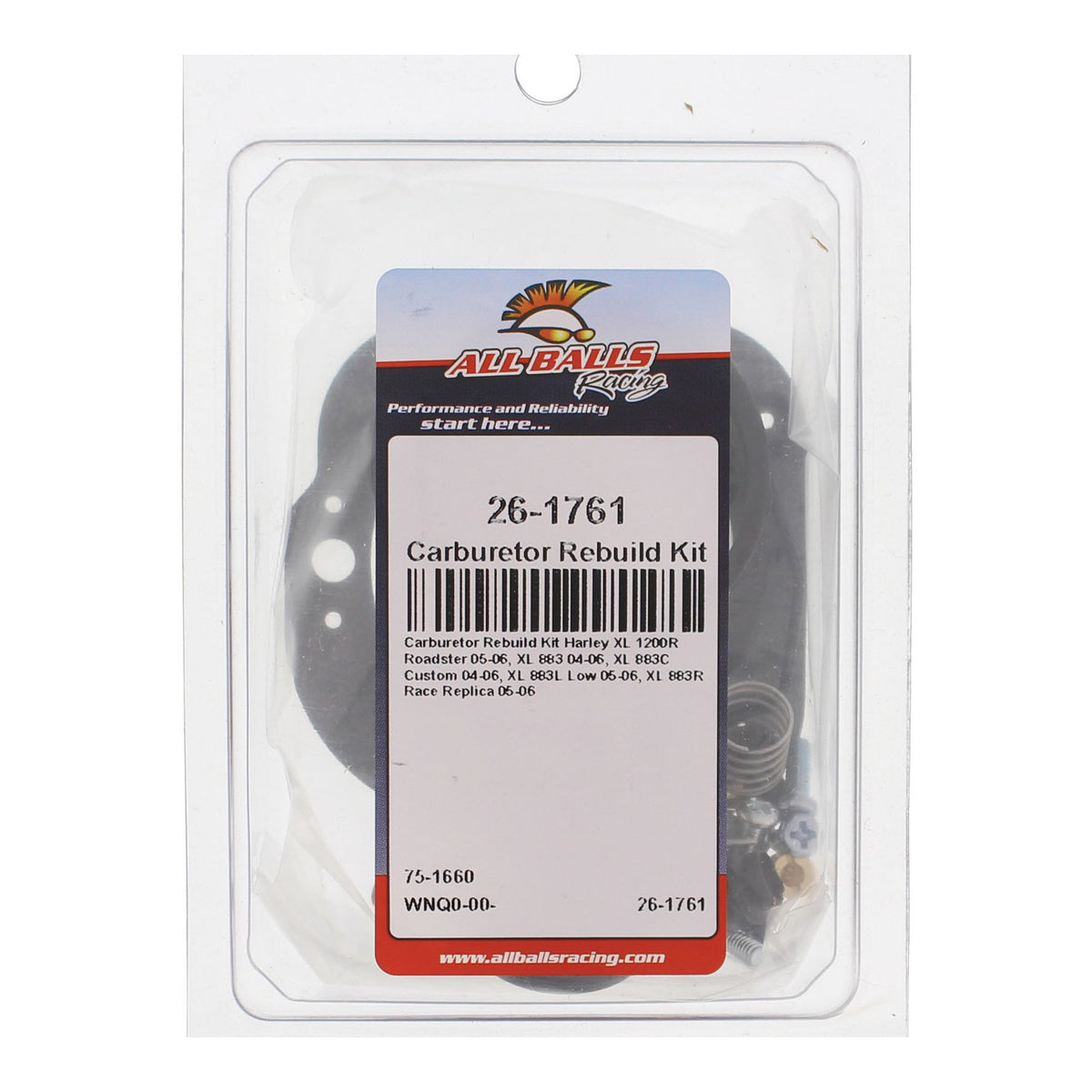 All Balls Racing Carburettor Rebuild Kit (26-1761)