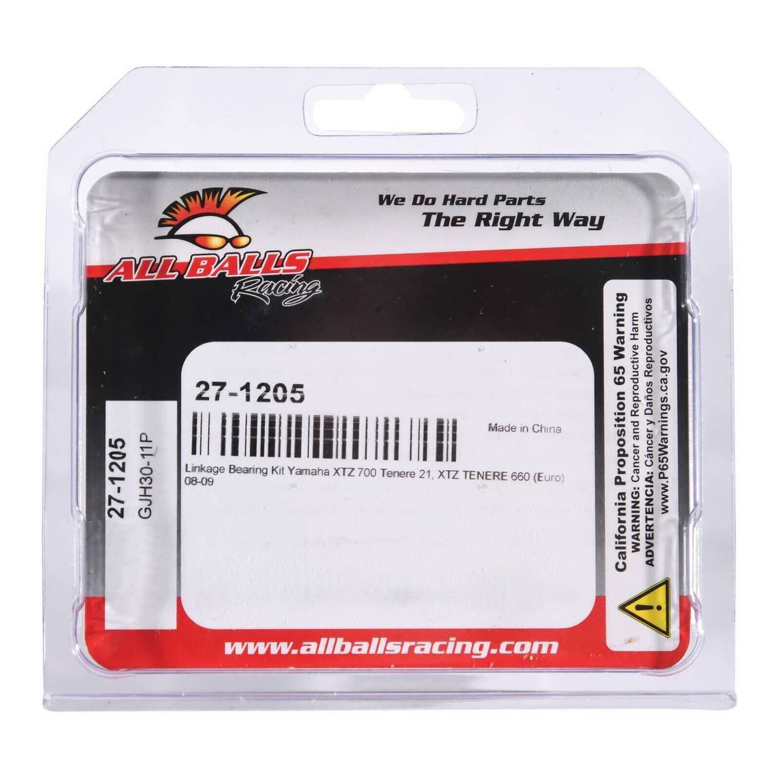 Linkage Bearing Kit 27-'12-'05