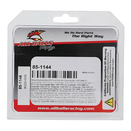 WHEEL STUD AND NUT KIT FRONT 85-1144