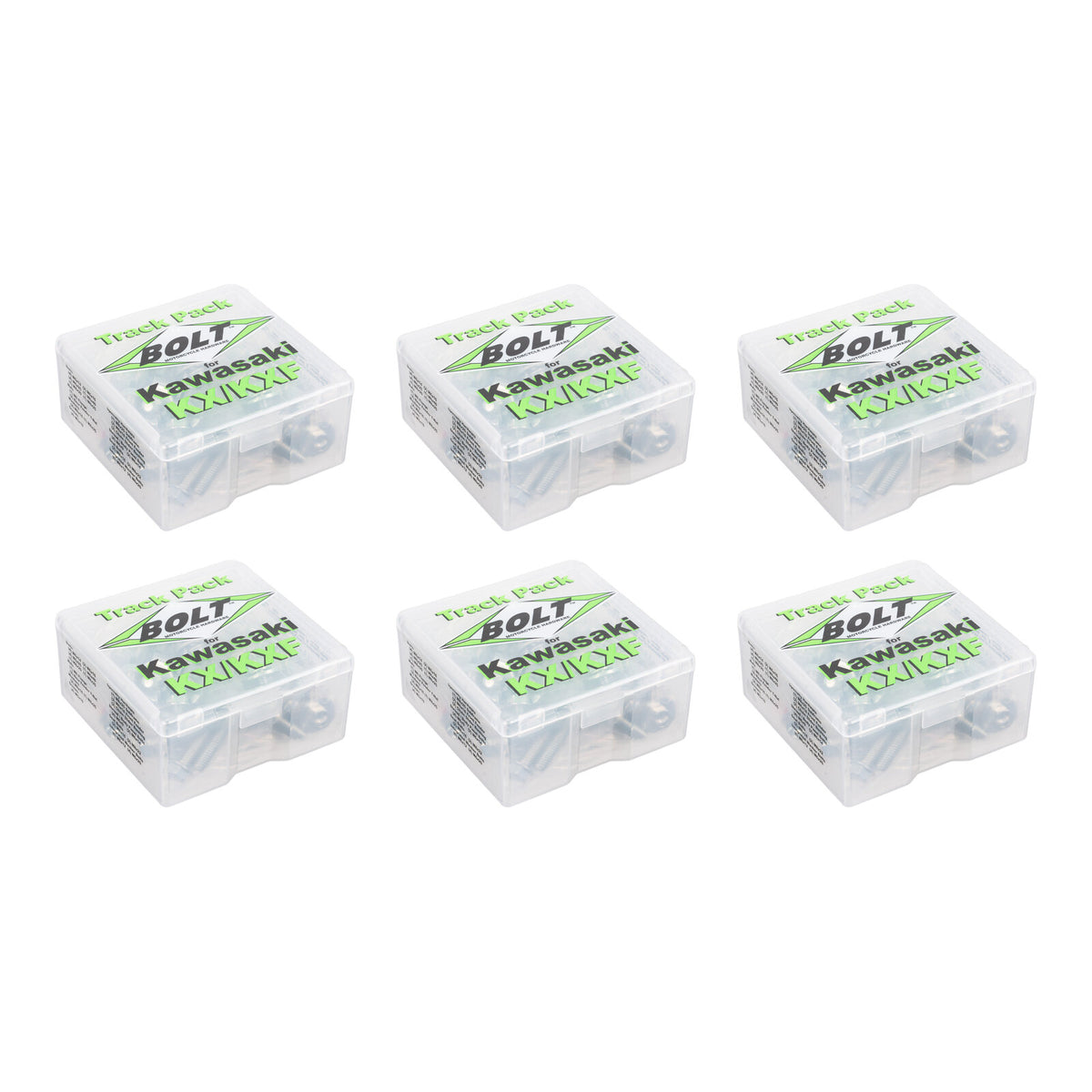 Bolt Track Pack for Kawasaki (6 Kits Display)