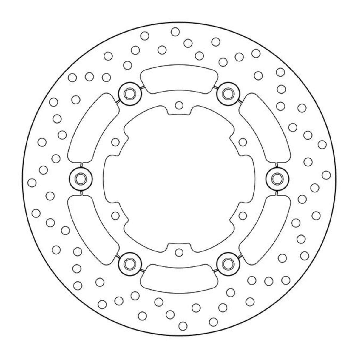 Brembo Prime Serie Oro Rear Brake Disc 78B40833