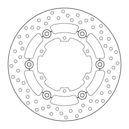 Brembo Prime Serie Oro Rear Brake Disc 78B40833