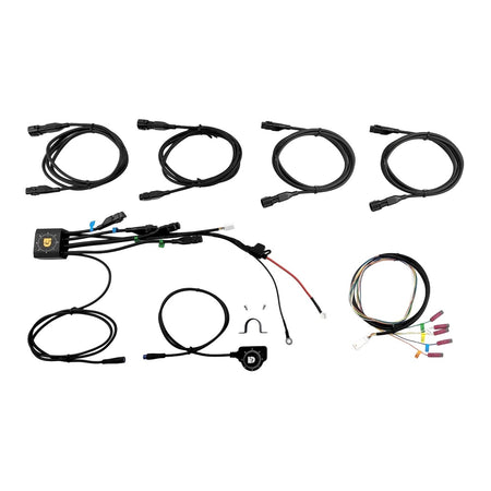 Denali D7 Pro Premium Lighting Kit with DialDim & Crash Mount - Universal Fit
