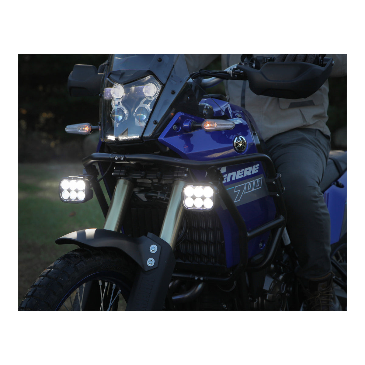 Denali DL6 Driving Light 6-LED Elliptical Hybrid Beam (Pair)