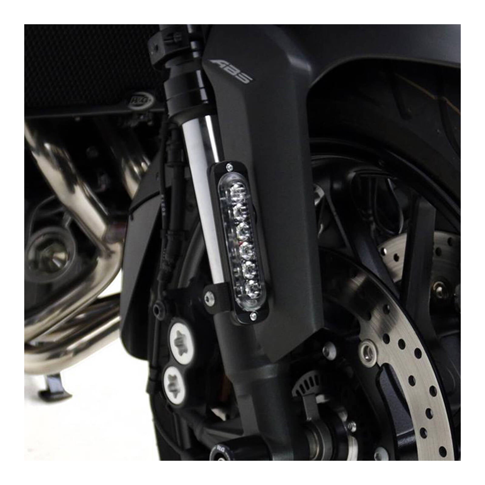 Denali DRL Amber Day Running Lights with Fender Mount Kit - Pair