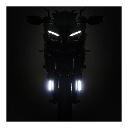 Denali DRL White Day Running Lights with Fender Mount Kit - Pair