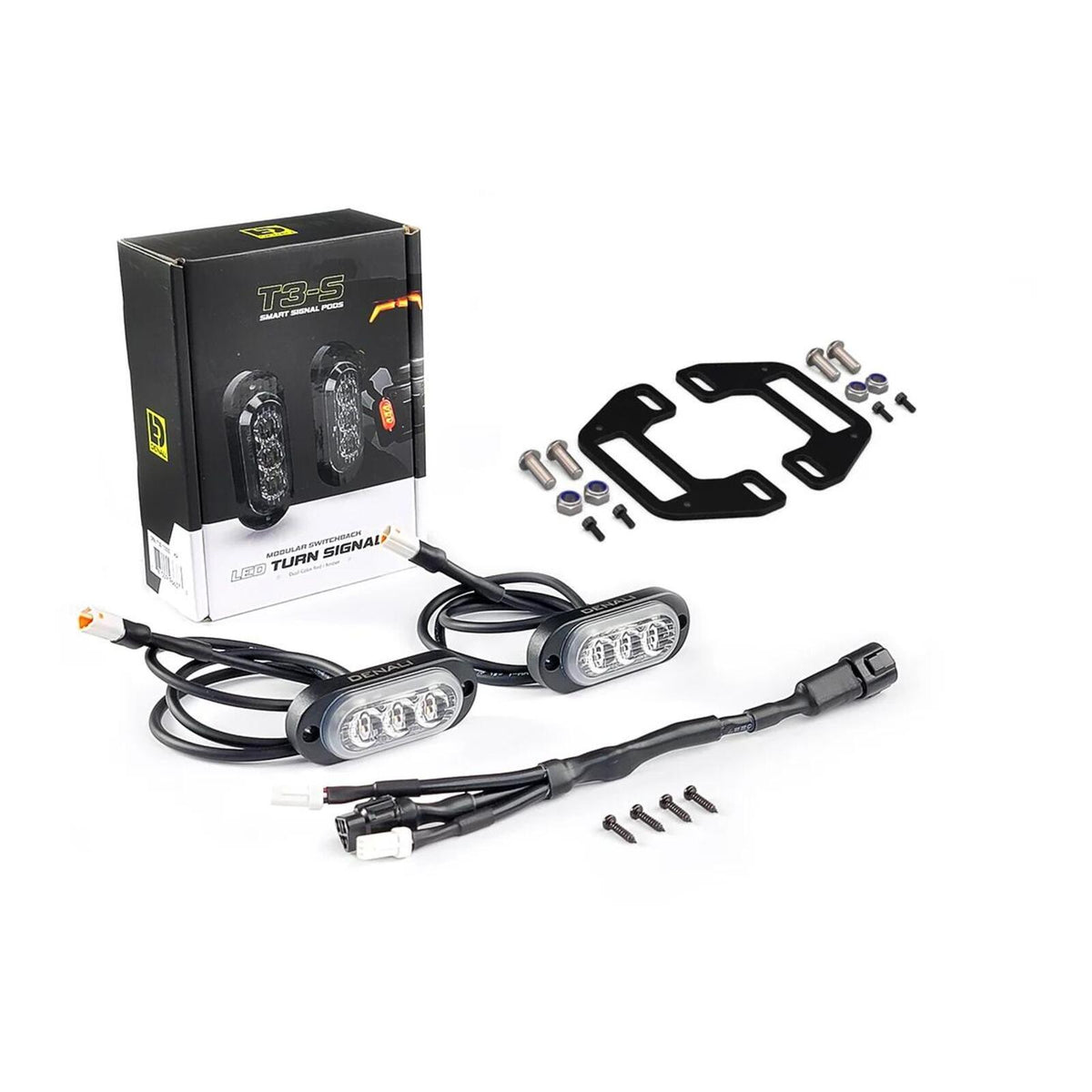 Denali Smart Turn Signal DRL Pods w/ LP Mount - Rear