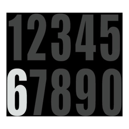 DRC Motion Standard Number MX3 White 6