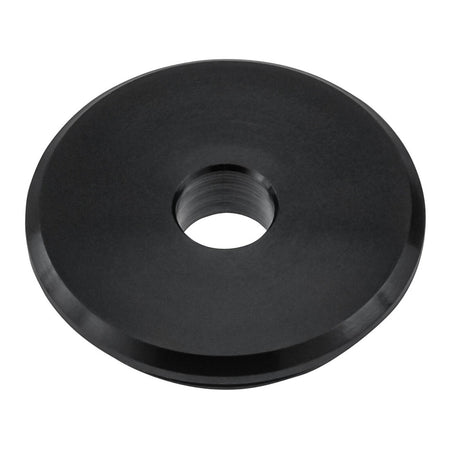 Zeta Aluminium Throttle Tube Replacement End Plug with O-Ring - Black