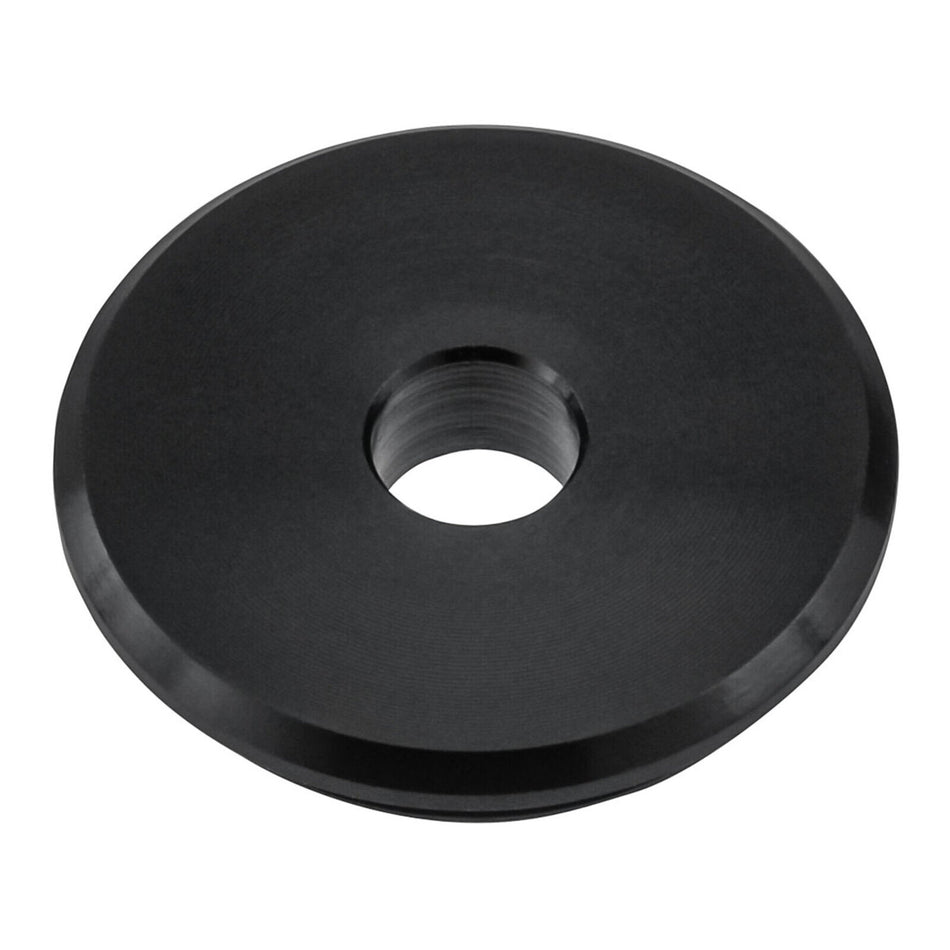 Zeta Aluminium Throttle Tube Replacement End Plug with O-Ring - Black