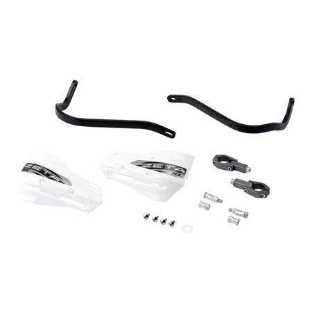 Zeta Armor Handguard XC Kit for 28.6mm Bar - Black / White