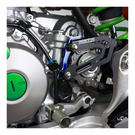 Zeta Case Saver with Cover for KX250/F '17-'20, KX450F '16-'18 - Blue