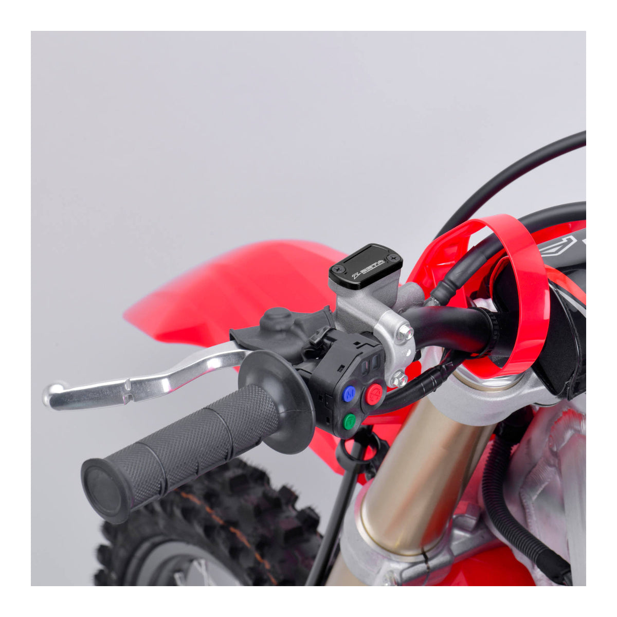 Zeta Clutch Reservoir Cover Honda CRF450R '21-, Kawasaki KX450 '19-