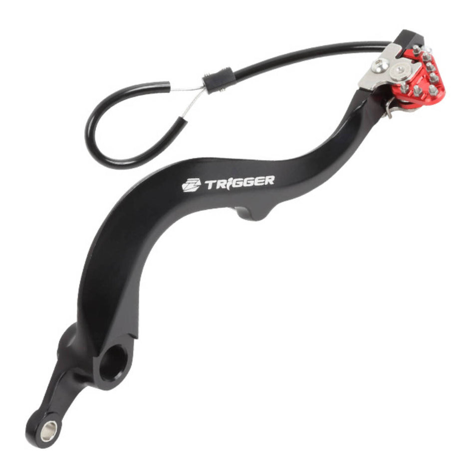 Zeta Trigger Brake Pedal Kawasaki KX450/F '16-20 Red