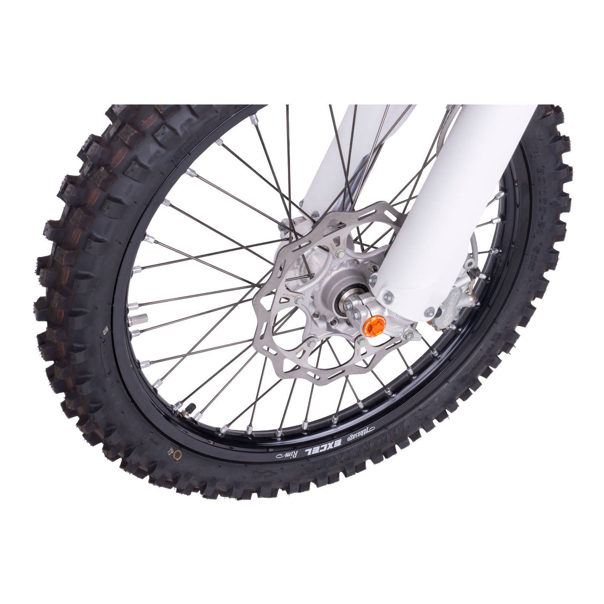 Zeta Axle Stop Bolt M20X19-P1.5 H21 - Orange
