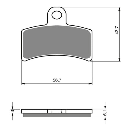 GOLDfren Brake Pads - S3 Sintered Sports