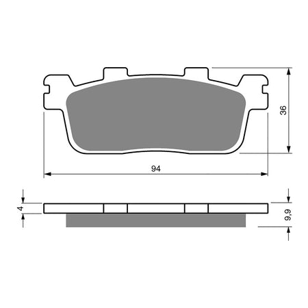GOLDfren Brake Pads - S3 Sintered Sports
