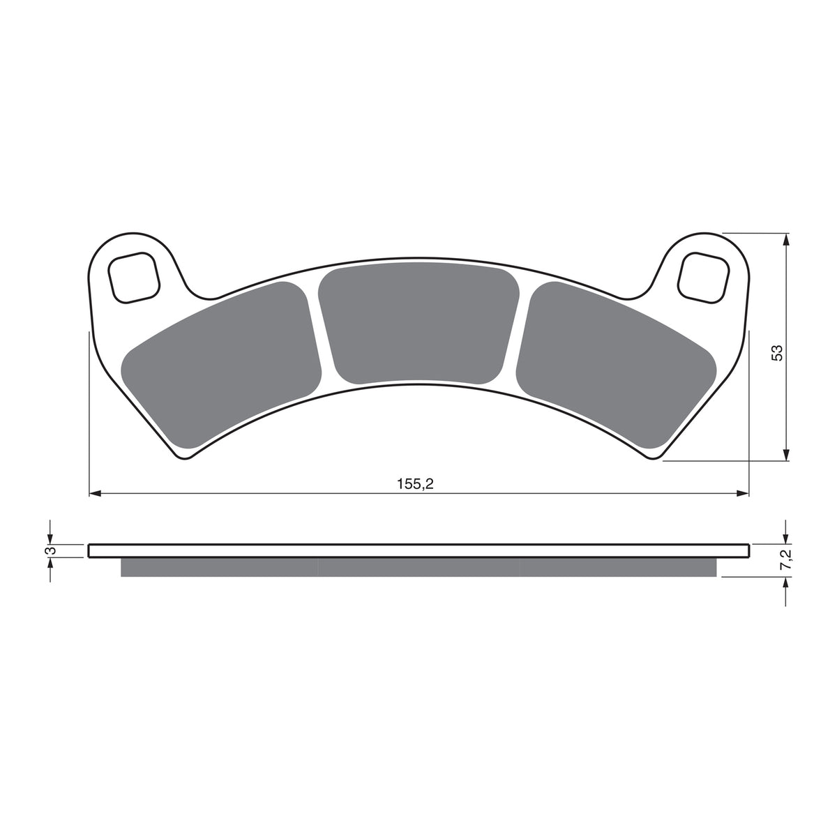 GOLDfren Brake Pads - K5 Off-Road Racing