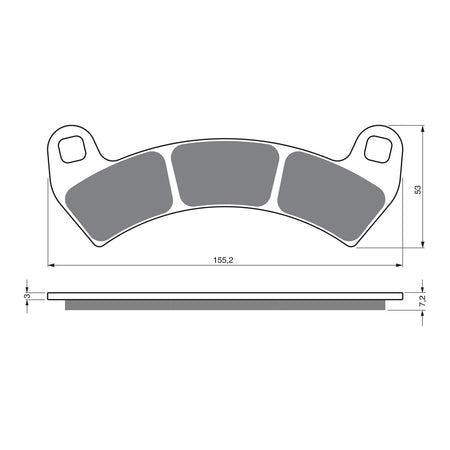 GOLDfren Brake Pads - K5 Off-Road Racing