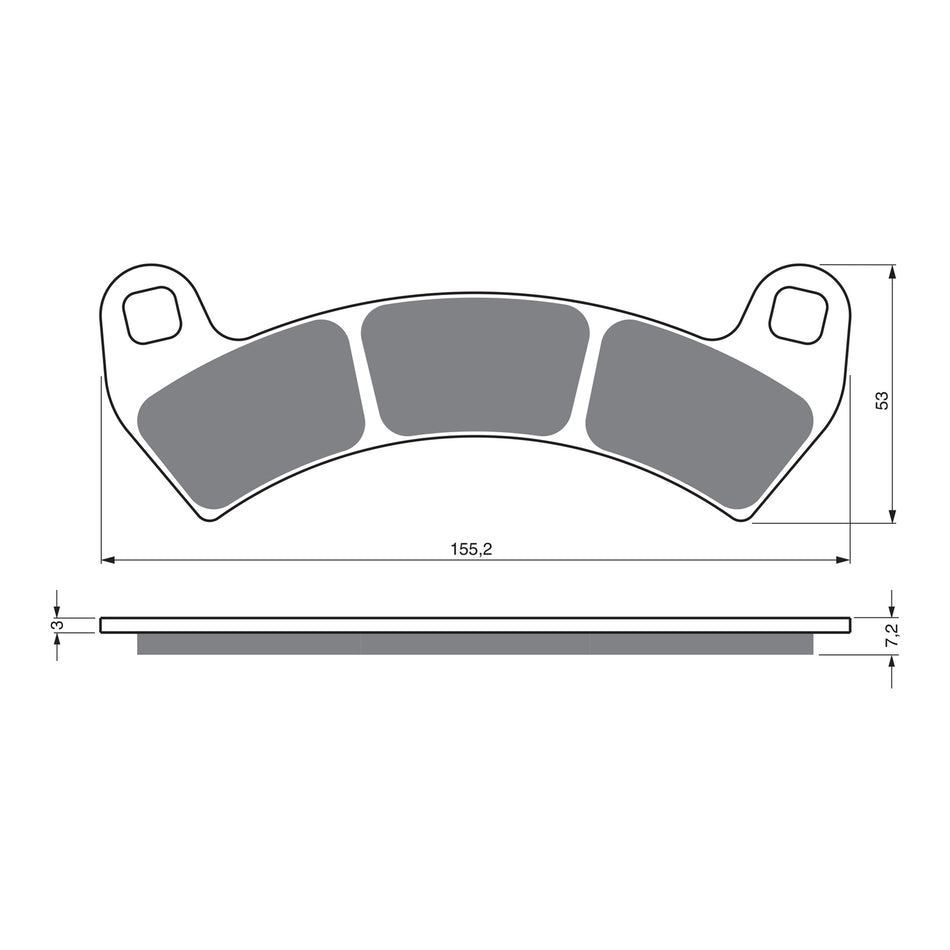 GOLDfren Brake Pads - K5 Off-Road Racing