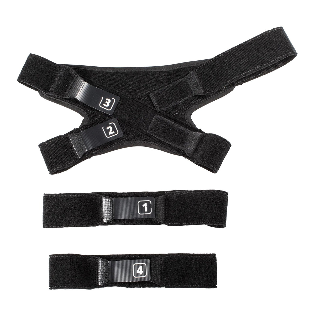 Leatt Strap Kit All C-Frame Carbon (Pair) (S/M)