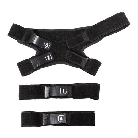 Leatt Strap Kit All C-Frame Carbon (Pair) (2XL)