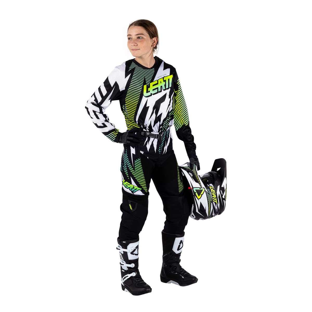 Leatt 2026 3.5 Junior Ride Kit - Storm Teal