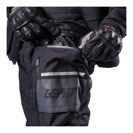 Leatt 7.5 ADV Rally HydraDri Pant - Stealth Black / Grey