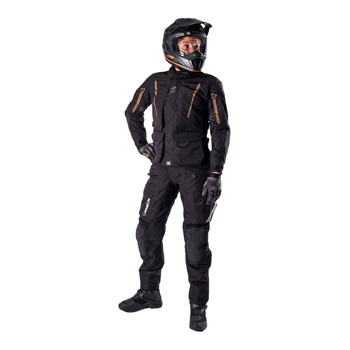 Leatt 5.5 ADV DriTour Women's Pant - Stealth Black / Grey
