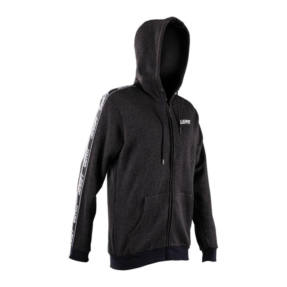 Leatt Tech Zip Hoodie - Black