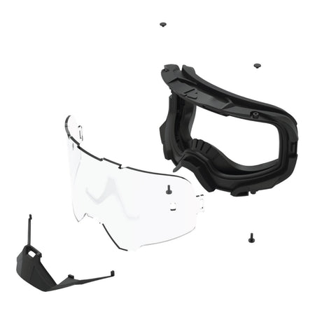 Leatt 6.5 Velocity Goggle - Flame / Clear 83%