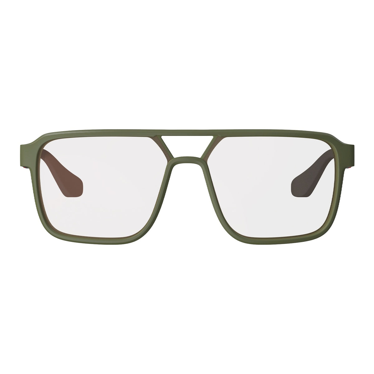 Leatt TheViz Pyrenees Sunglasses - Satin Green Polarized Silver 20 VLT