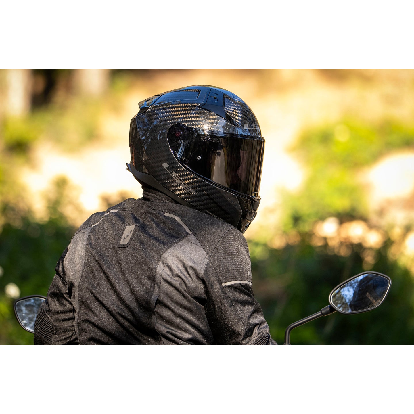 LS2 Sepang Men's Jacket - Black / Dark Grey
