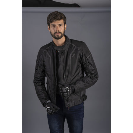 LS2 Sepang Men's Jacket - Black / Dark Grey