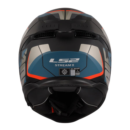 LS2 FF808 Stream II Road - Matte Black / Blue