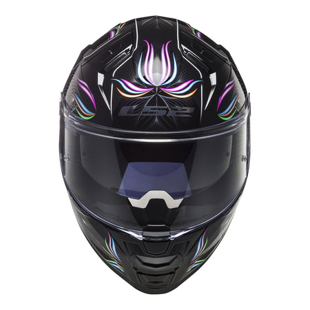 LS2 FF811 Vector II Tropical Helmet - Black / White