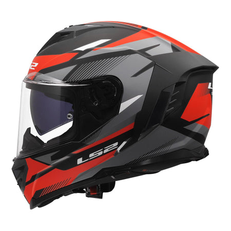 LS2 FF818 Storm III Komai Helmet - Black / Red