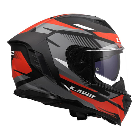 LS2 FF818 Storm III Komai Helmet - Black / Red