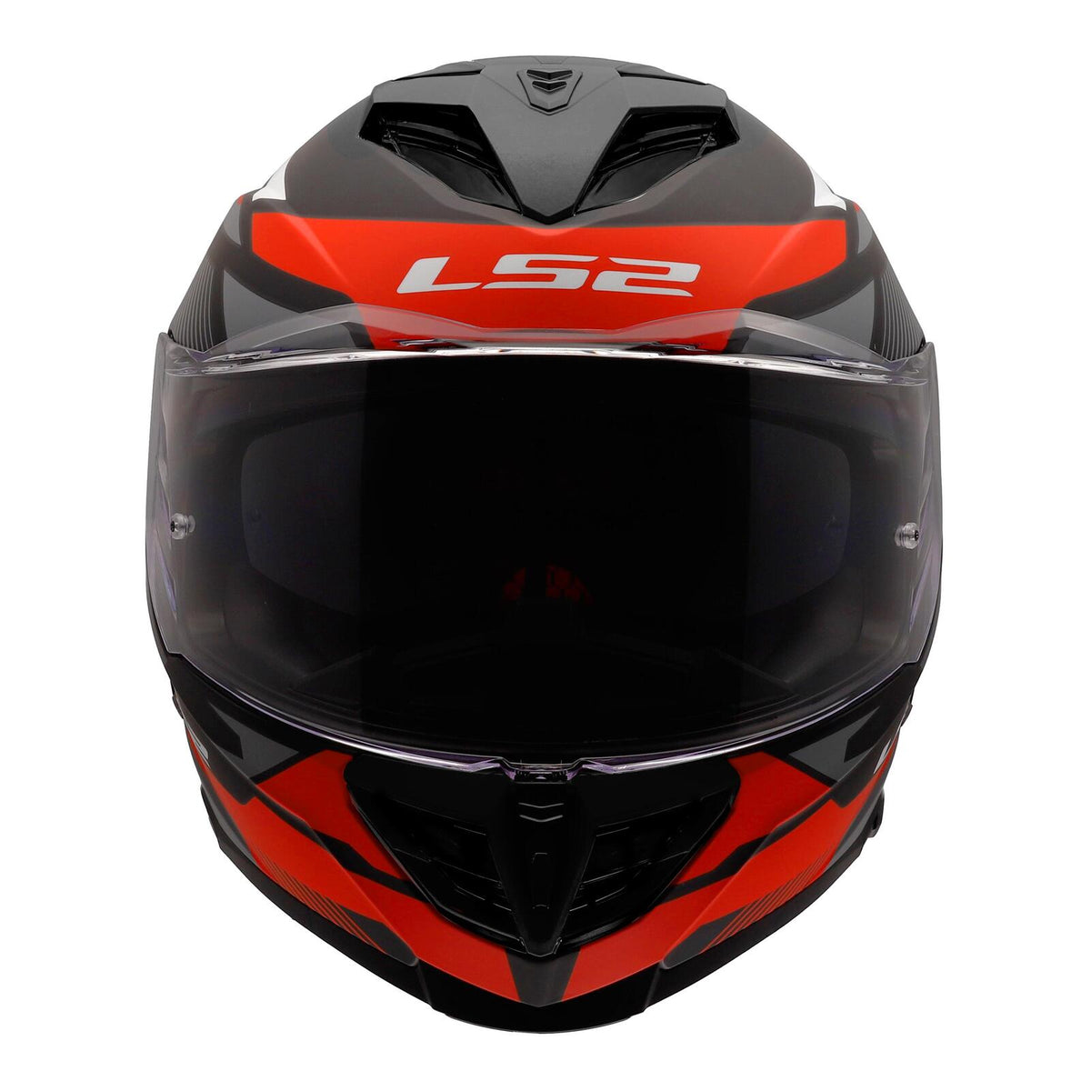 LS2 FF818 Storm III Komai Helmet - Black / Red