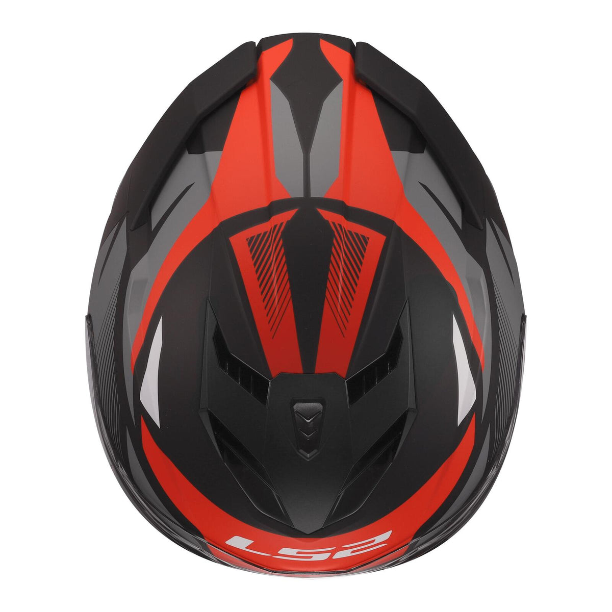LS2 FF818 Storm III Komai Helmet - Black / Red