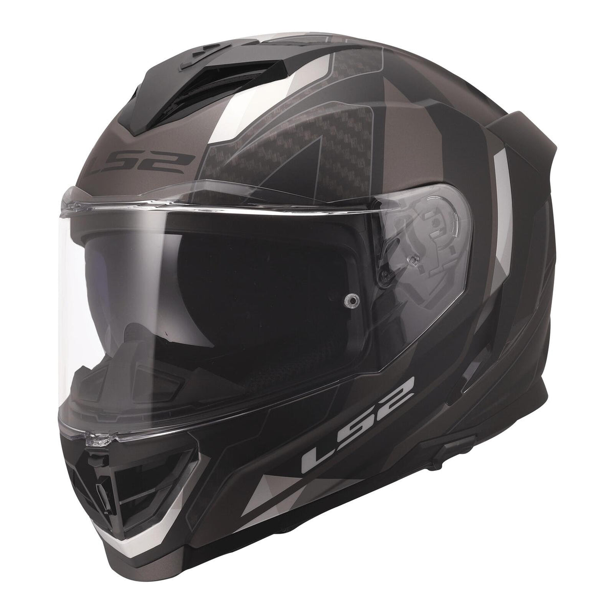 LS2 FF818 Storm III Sporty Helmet - Black / Grey