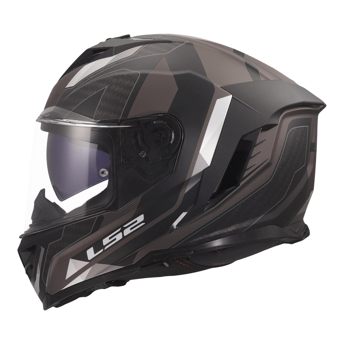 LS2 FF818 Storm III Sporty Helmet - Black / Grey