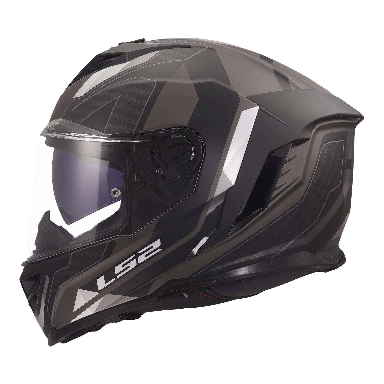 LS2 FF818 Storm III Sporty Helmet - Black / Grey