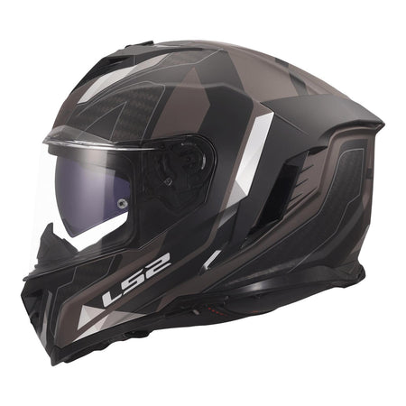 LS2 FF818 Storm III Sporty Helmet - Black / Grey