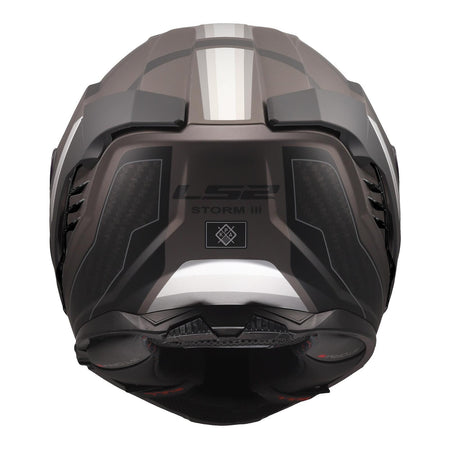 LS2 FF818 Storm III Sporty Helmet - Black / Grey