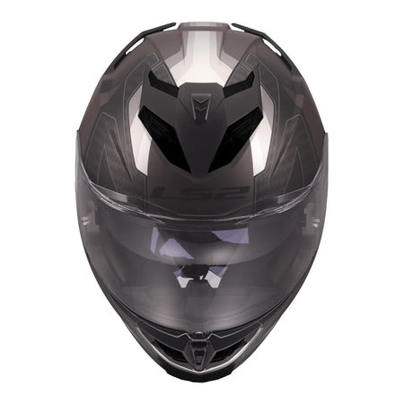 LS2 FF818 Storm III Sporty Helmet - Black / Grey