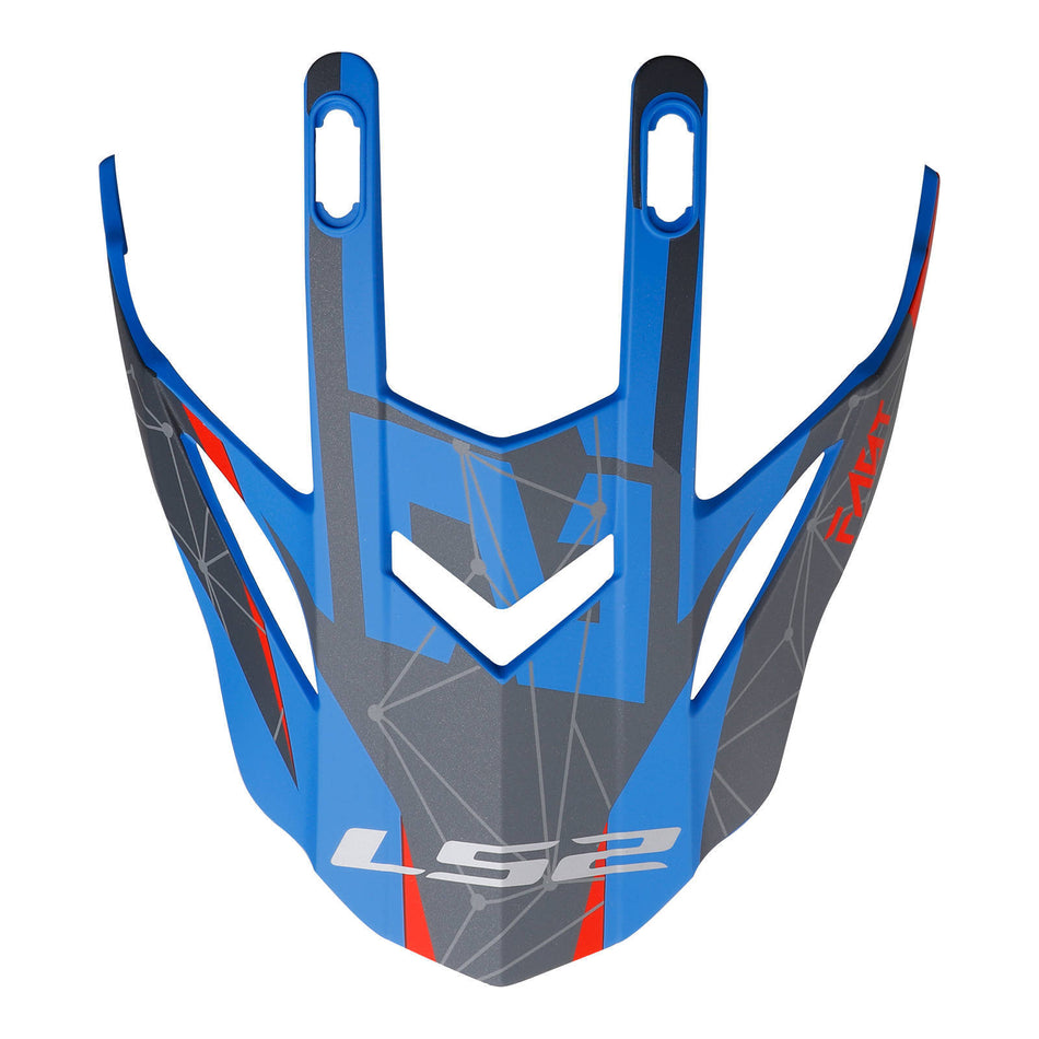 LS2 MX437 Fast Evo Peak - Alpha Blue